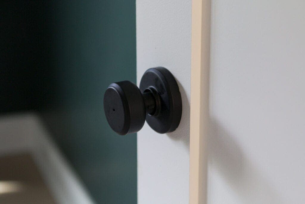 Finding new black matte door knobs