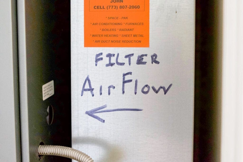 The air flow of my air filter