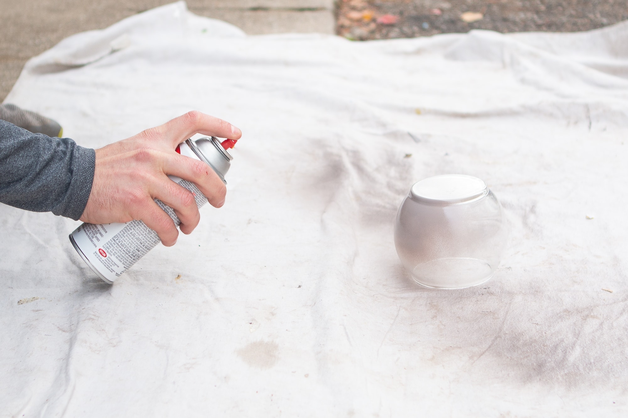 One of my favorite beginner DIY projects is spray painting old vases so they look like new!