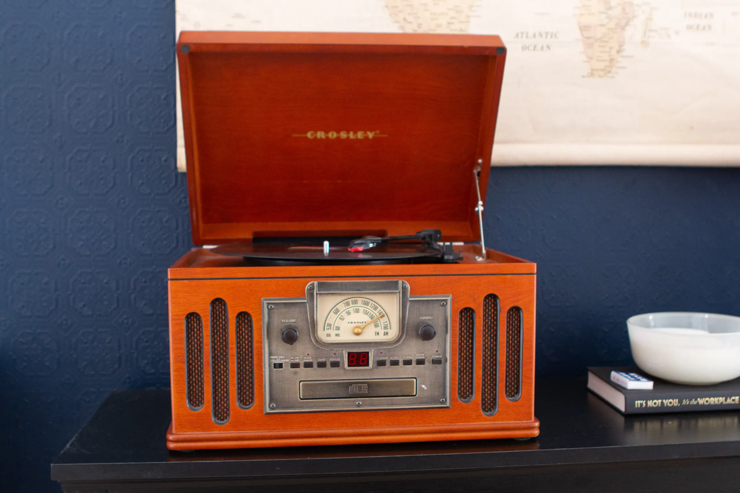 Old school record player