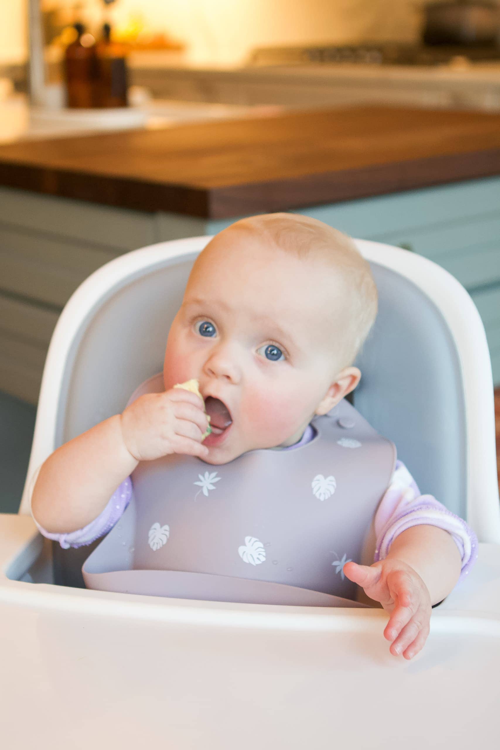 Rory's experience with baby led weaning