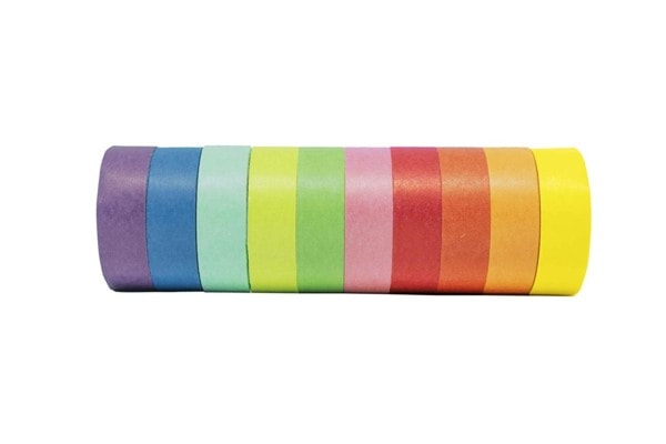 colorful washi tape