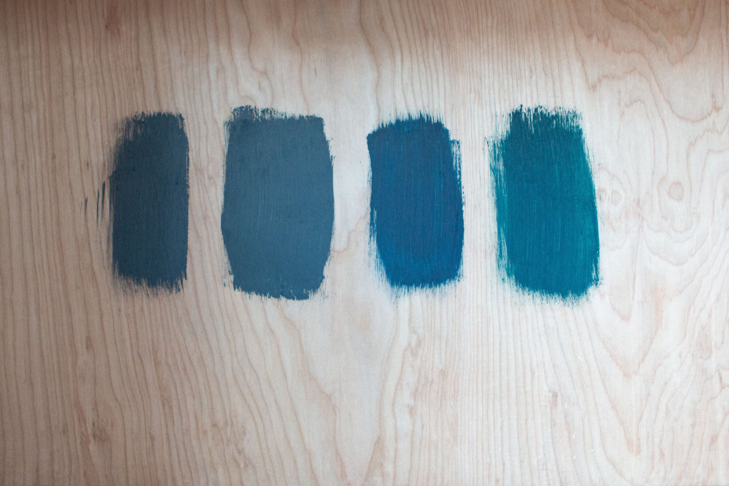 How to choose a dark blue paint color