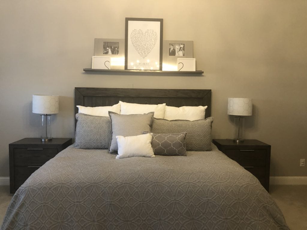 How to Add Color and Texture to a Gray Bedroom | The DIY Playbook