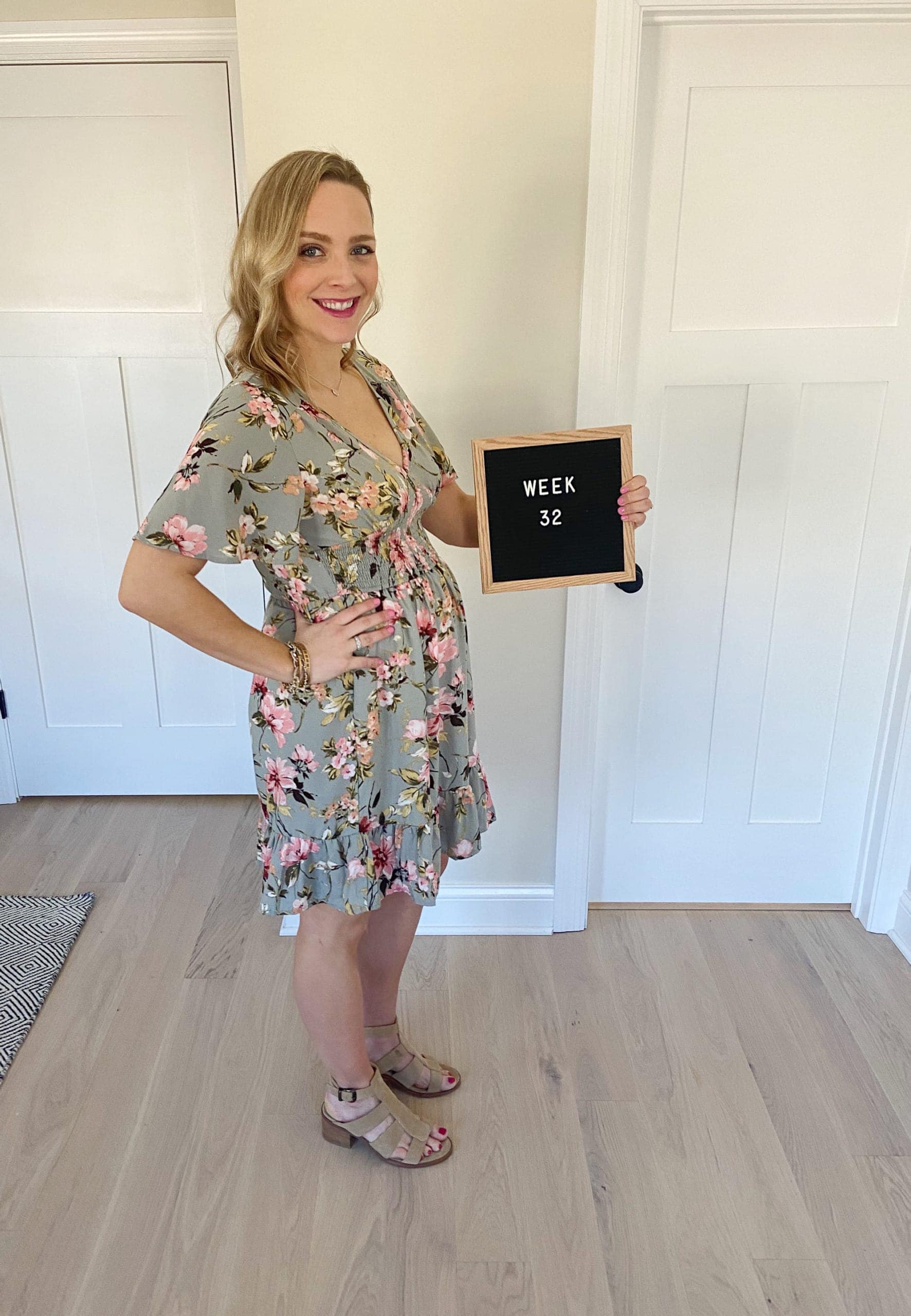 32 weeks pregnant during the third trimester