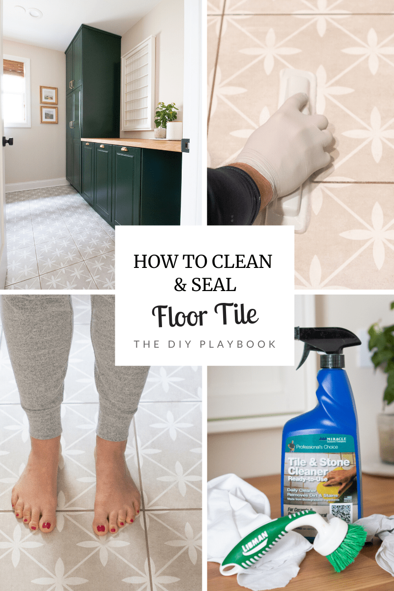how to clean floor tile