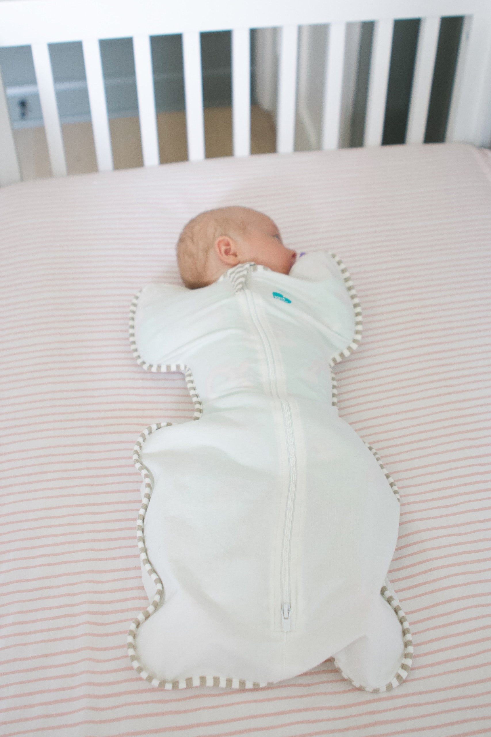 Rory in her swaddle