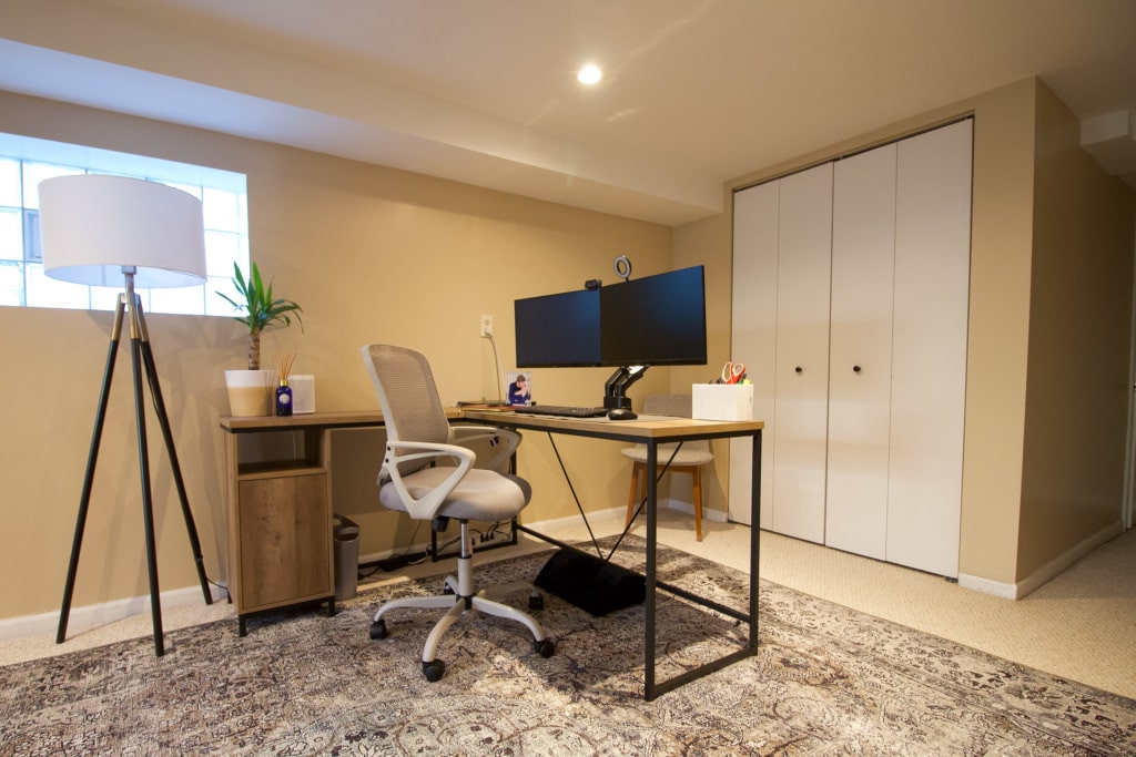 Creating a Basement Office Space | The DIY Playbook