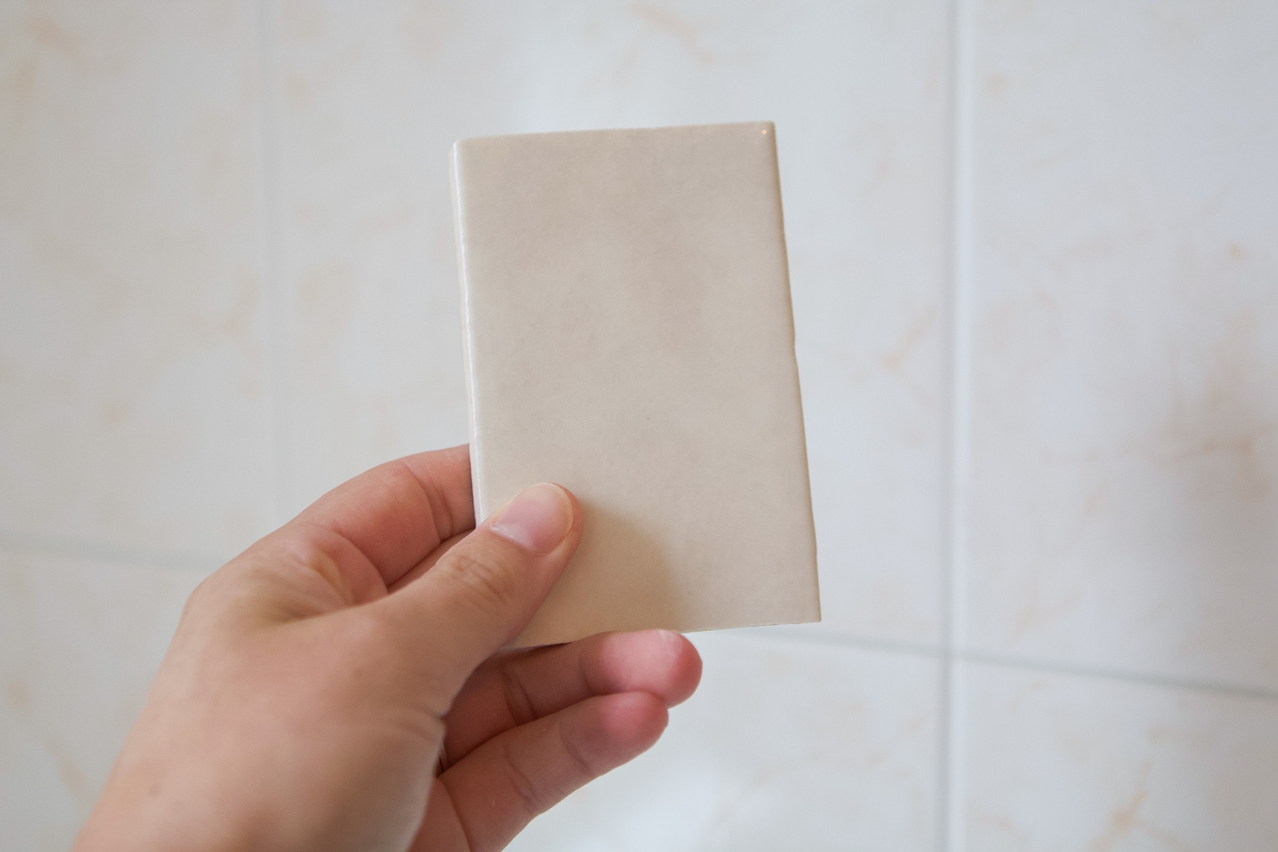 Choosing a new shower tile for our bathroom