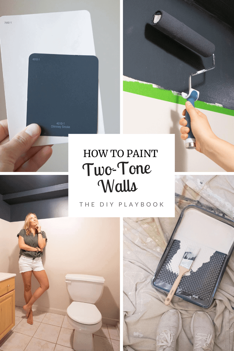 How to paint two-tone walls