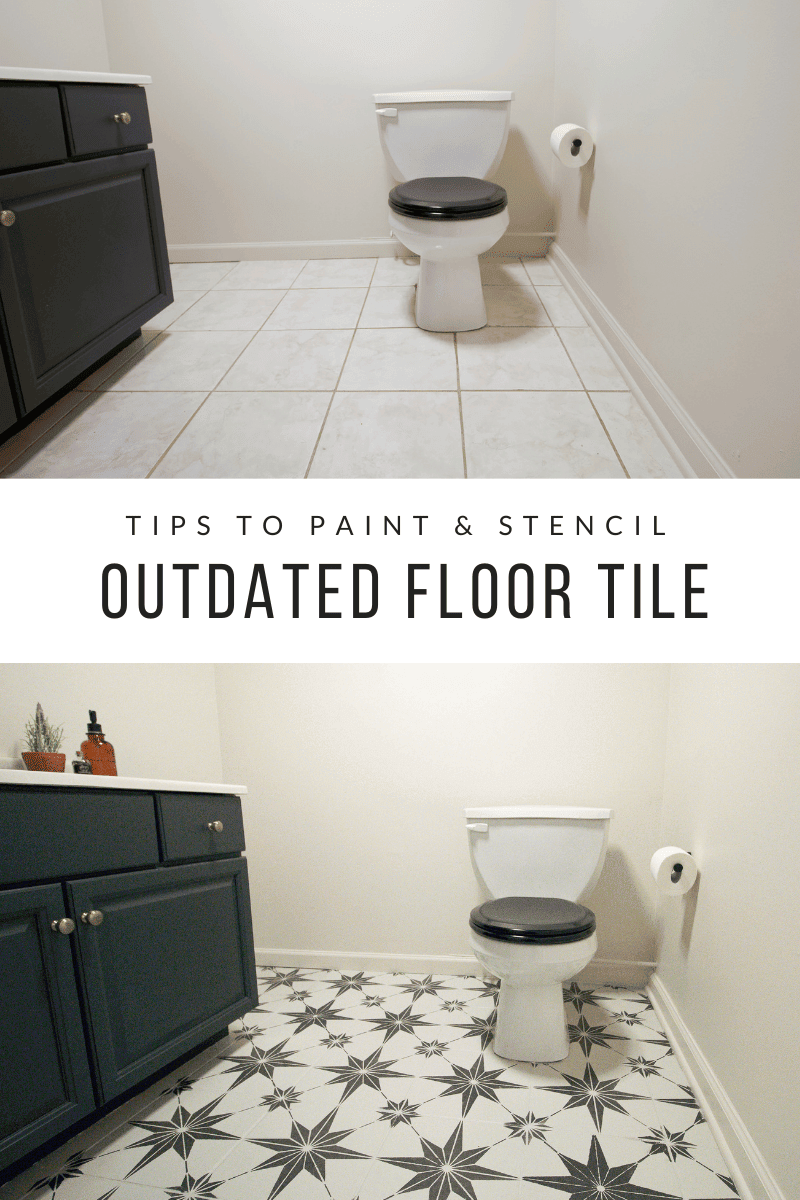 my best tips to paint floor tile