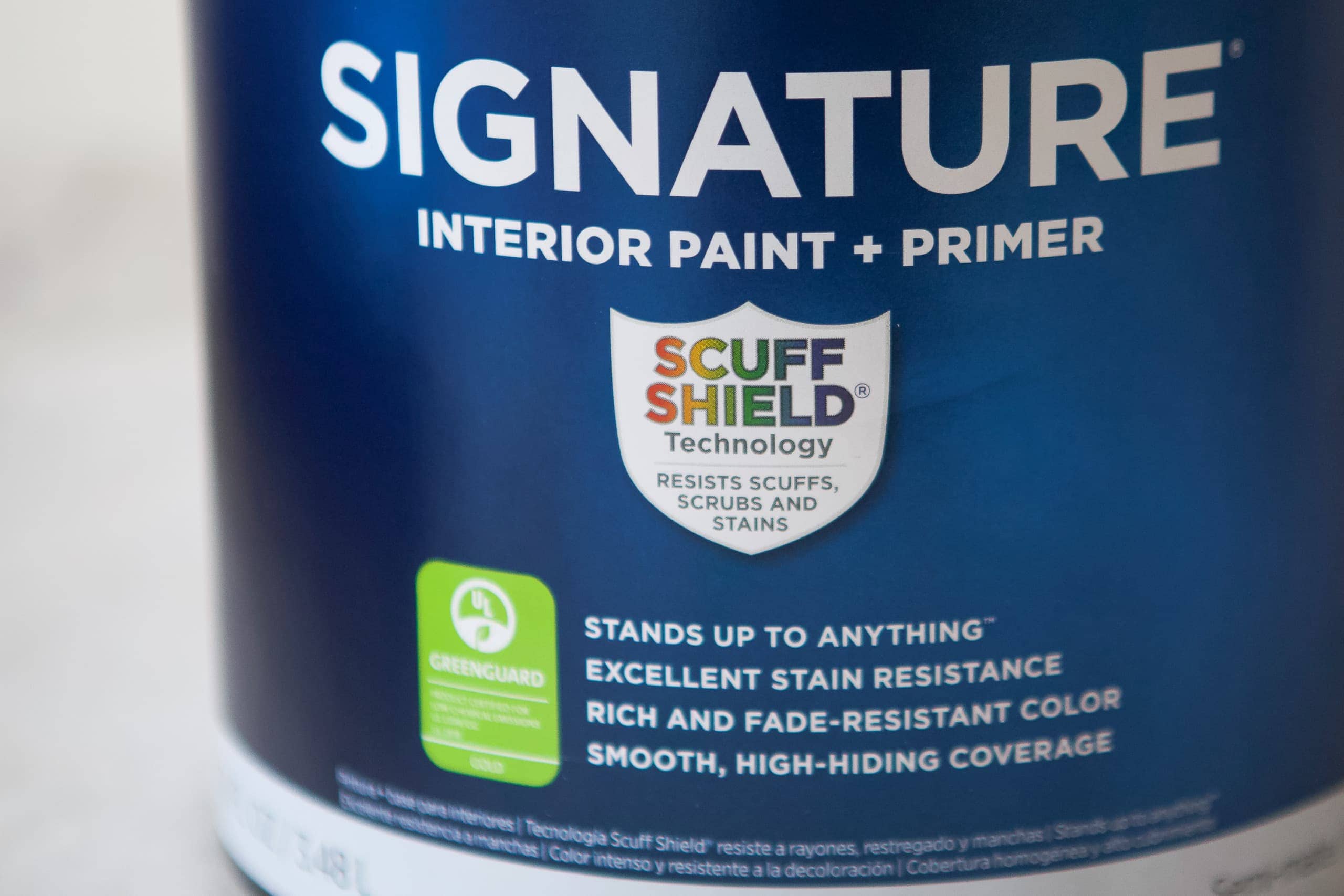 Choosing Valspar signature paint