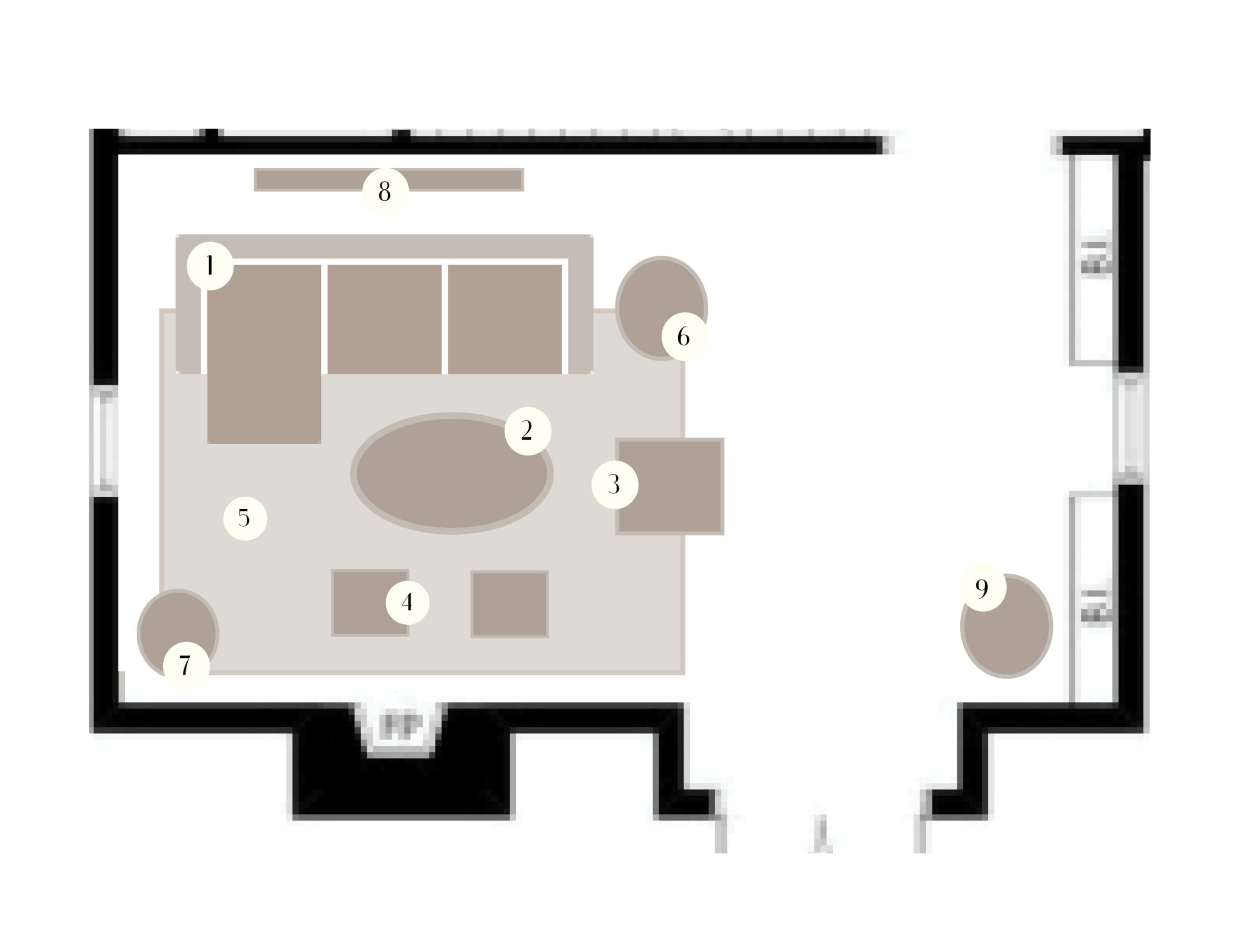 Figuring out the best living room layout