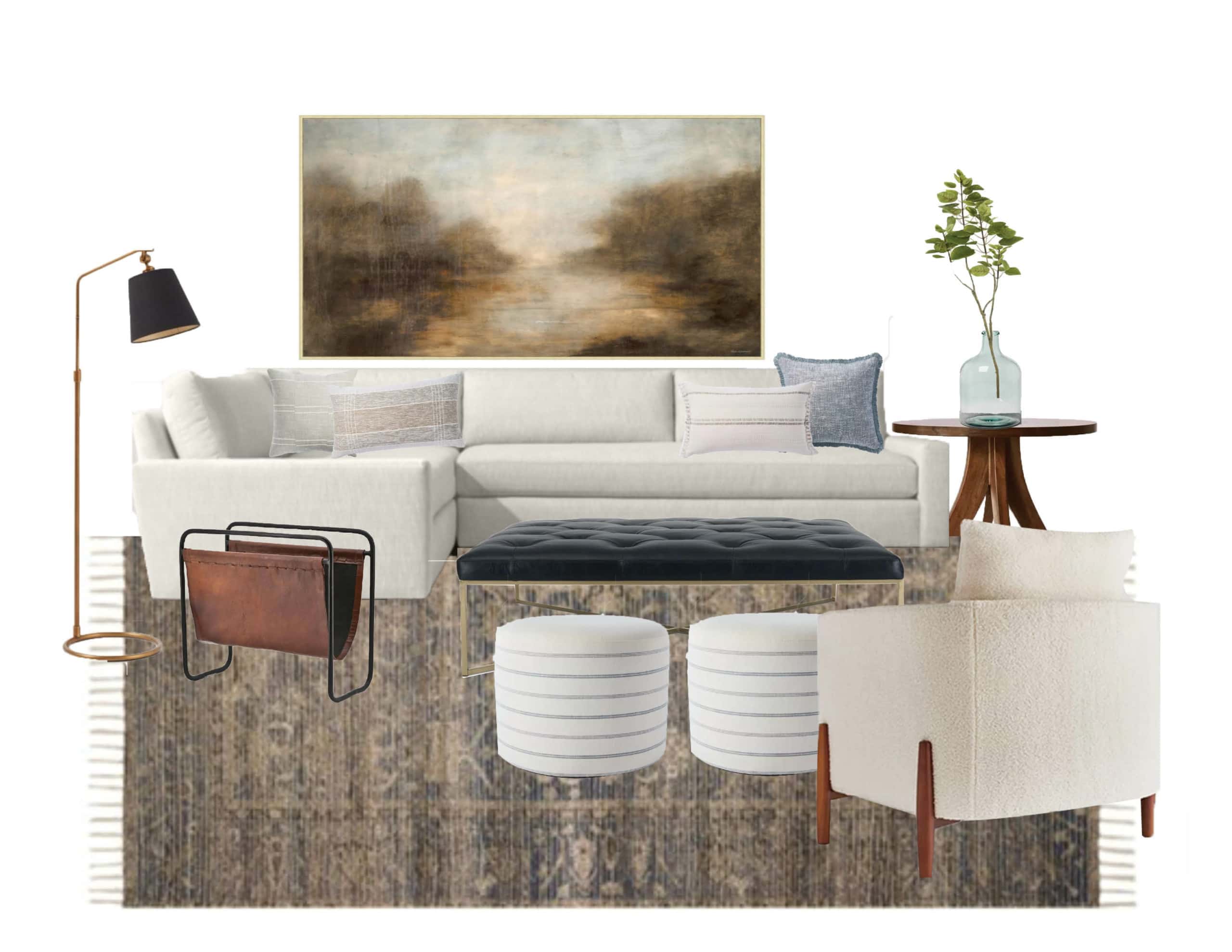 Figuring out the best living room furniture layout
