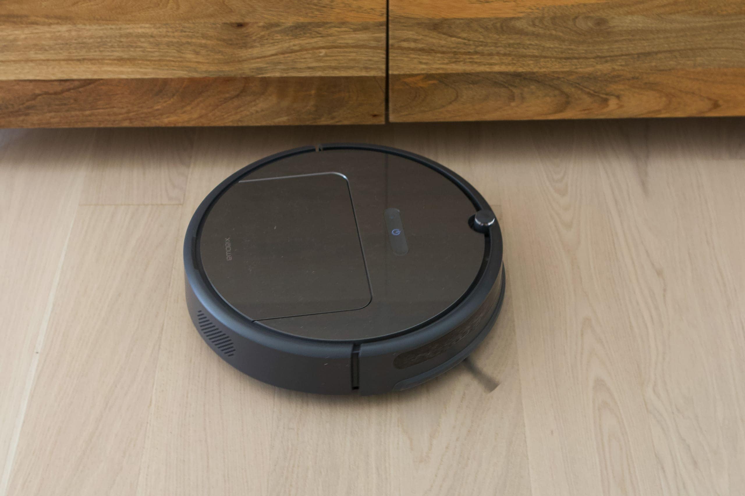 Our new robot vacuum named Huck