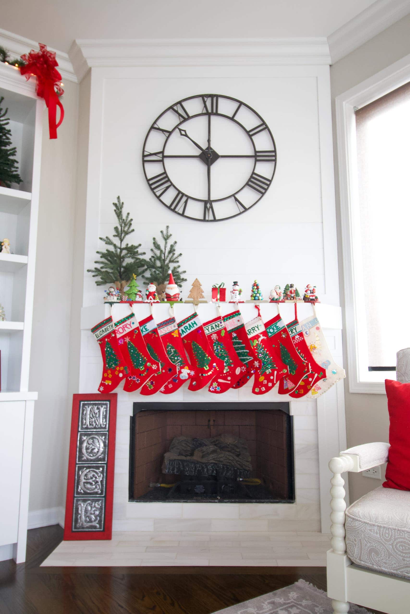 Adding festive stockings to your traditional christmas home