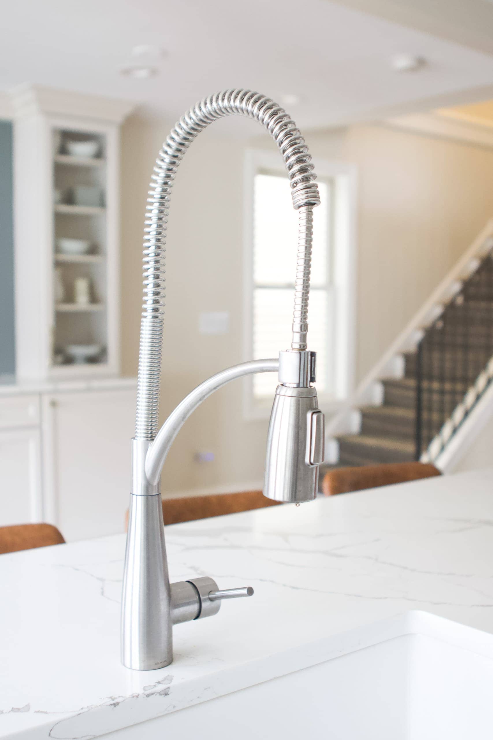 Our gorgeous faucet from Elkay