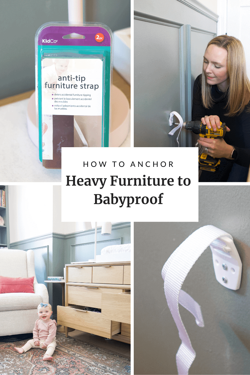 tips to anchor heavy furniture