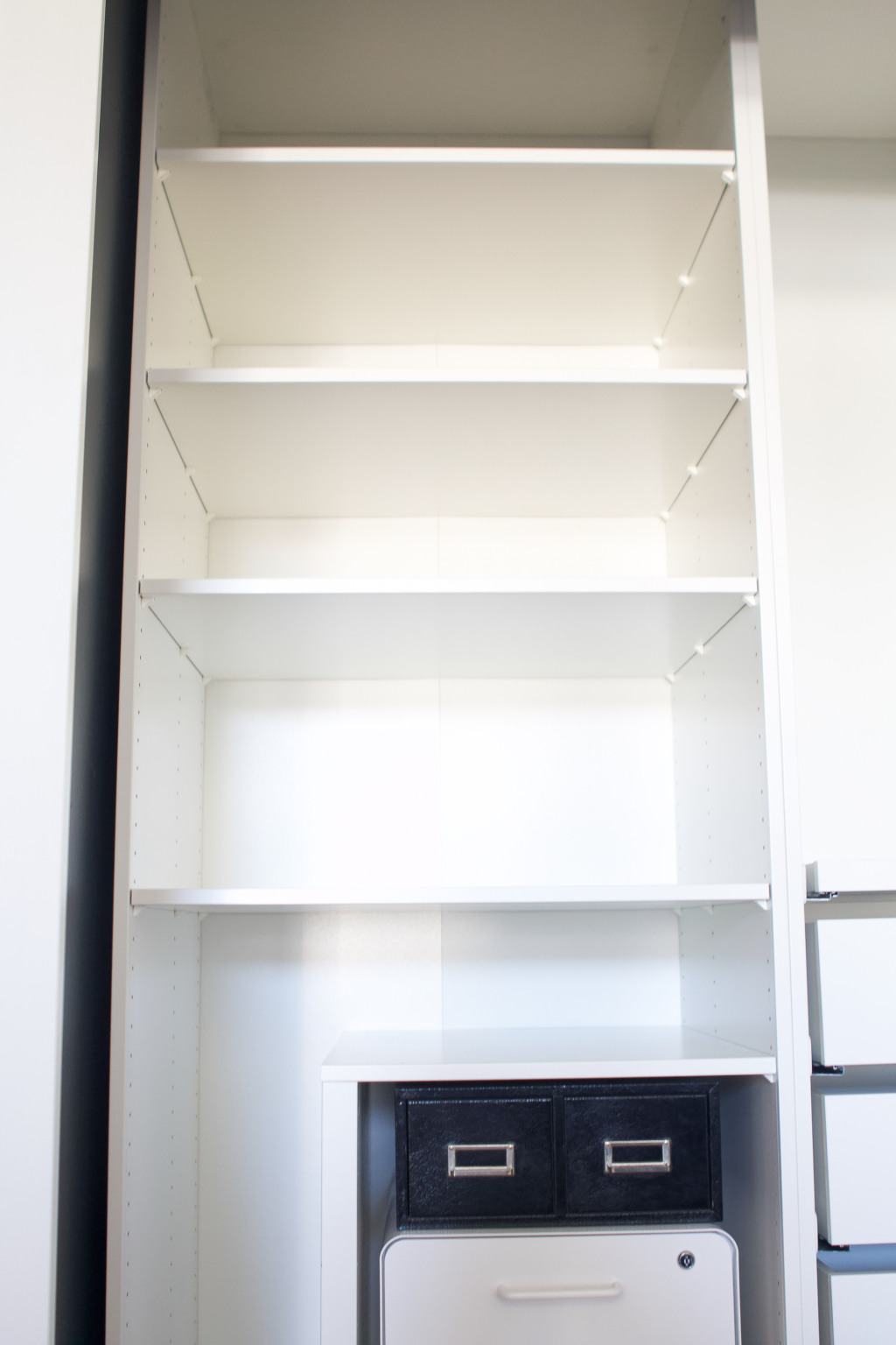 IKEA PAX Tips: Installing Our Office Closet | The DIY Playbook