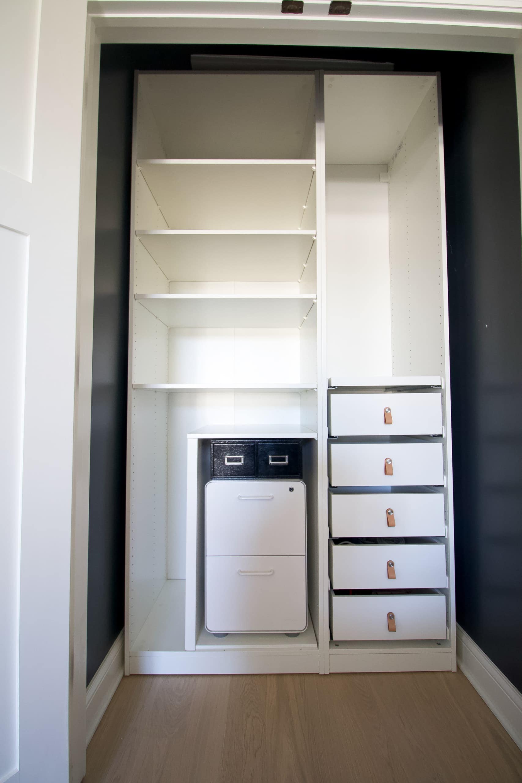 Our new ikea pax closet system