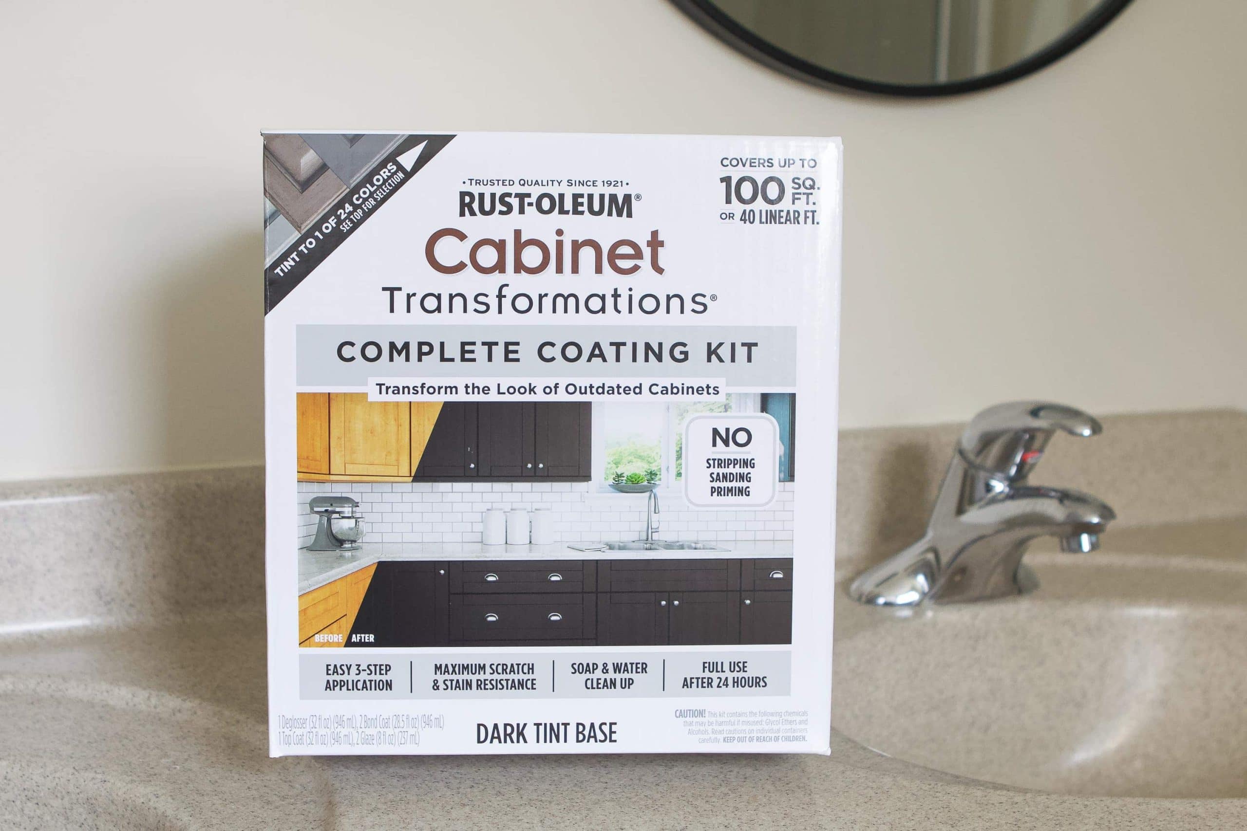 Rustoleum cabinet transformations kit