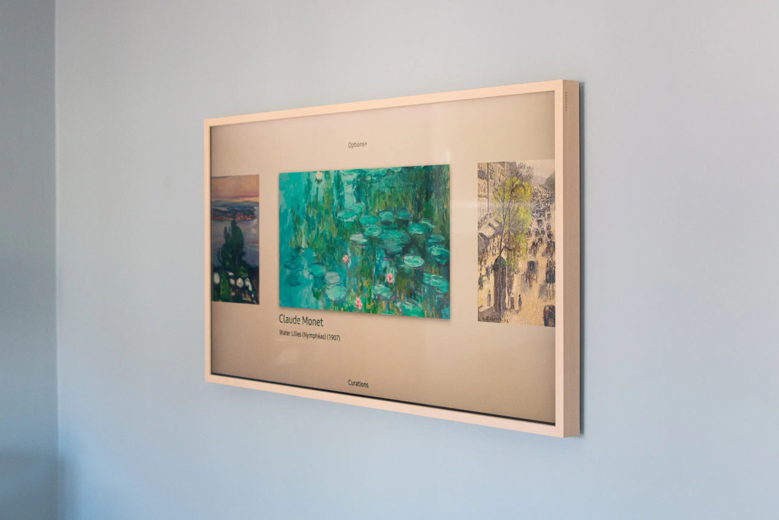 Finding art to display on the Frame TV