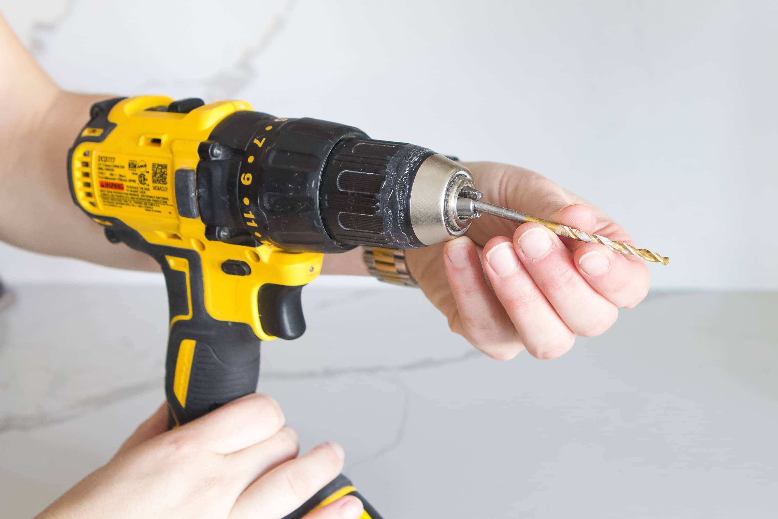 How to use a power drill