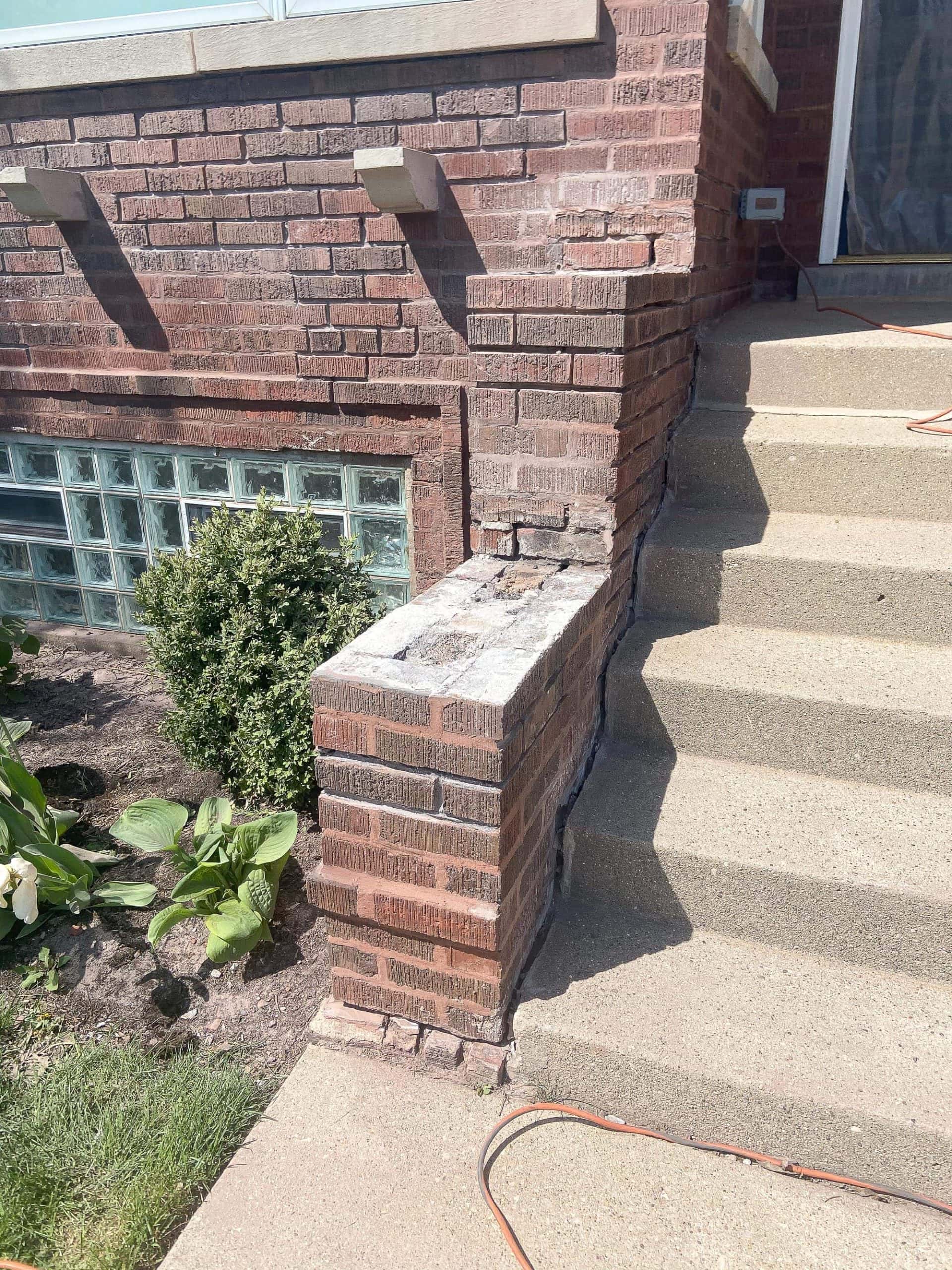 How to fix the crumbling brick on your exterior