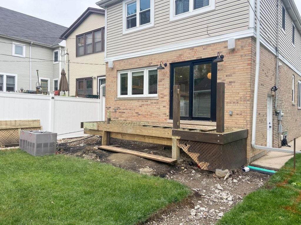 Our deck makeover - progress to the finish line