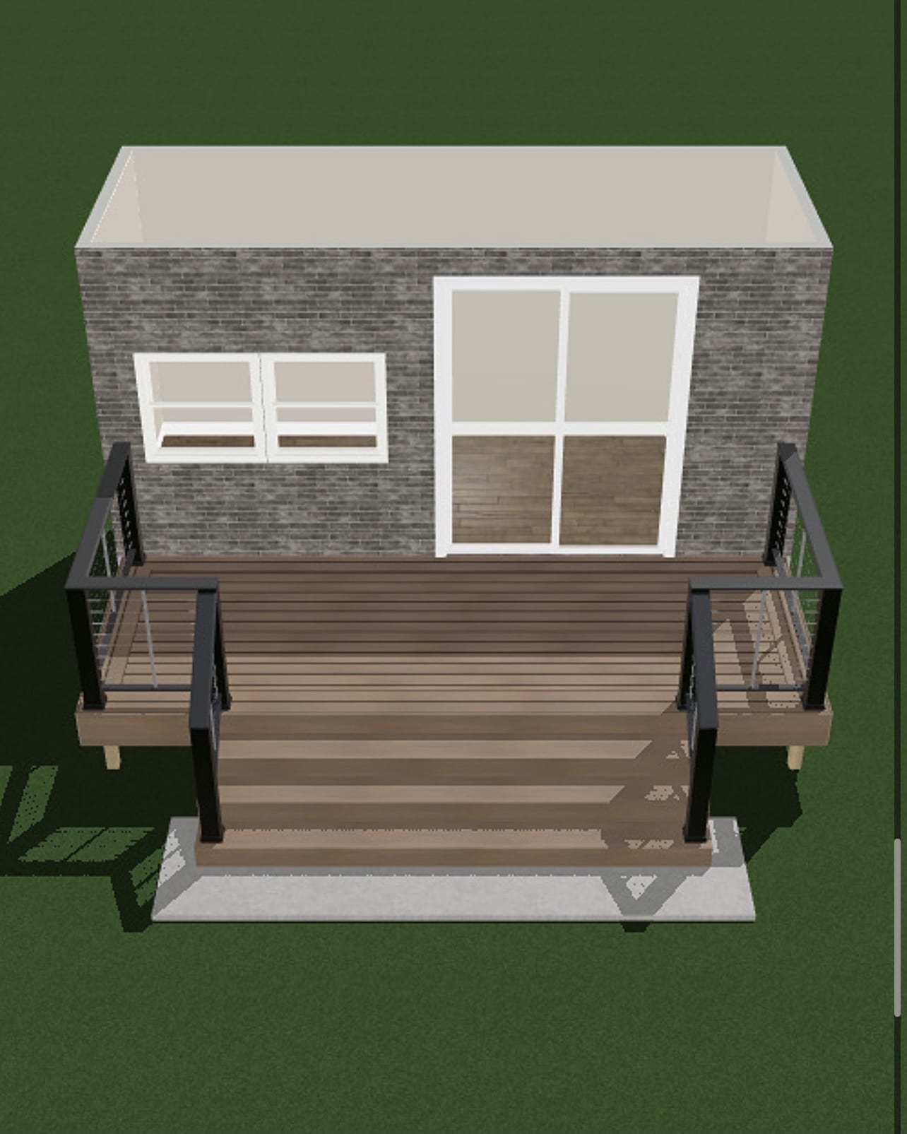 Our deck rendering