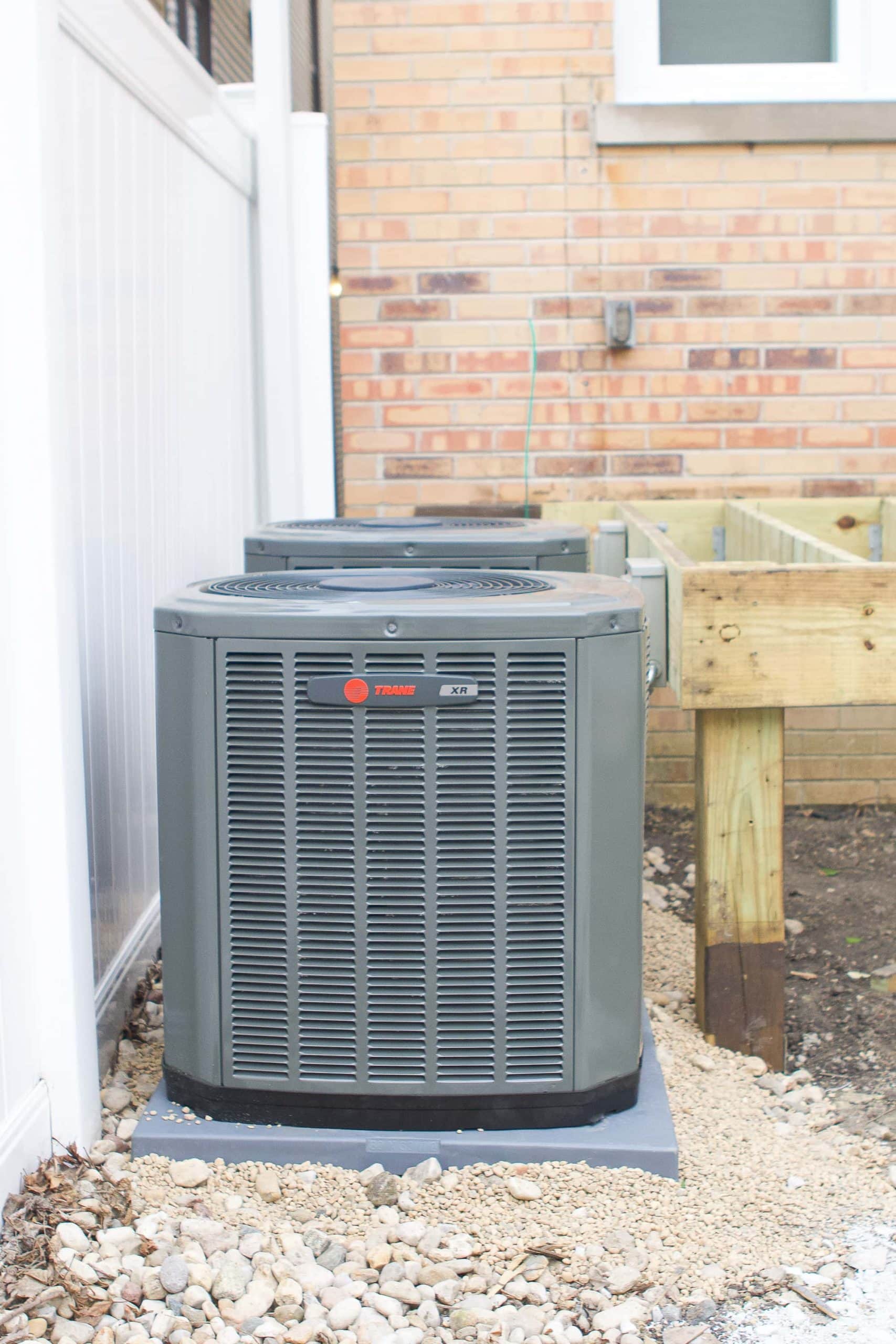 Our new Trane Air conditioners