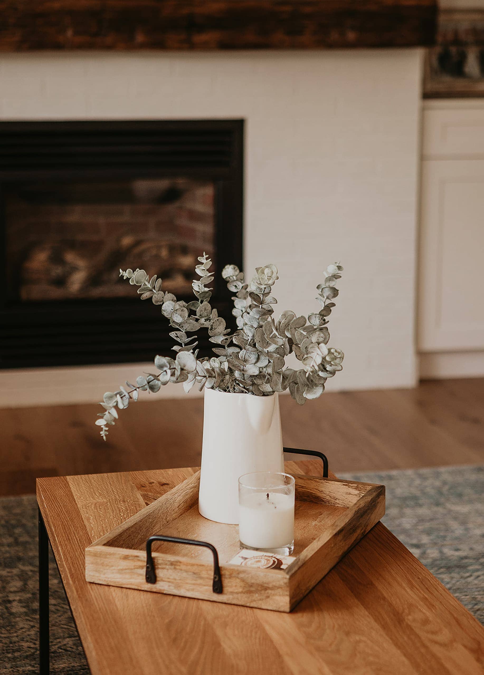 Styling a coffee table