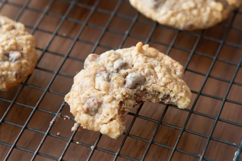 Chewy chocolate chip cowboy cookies