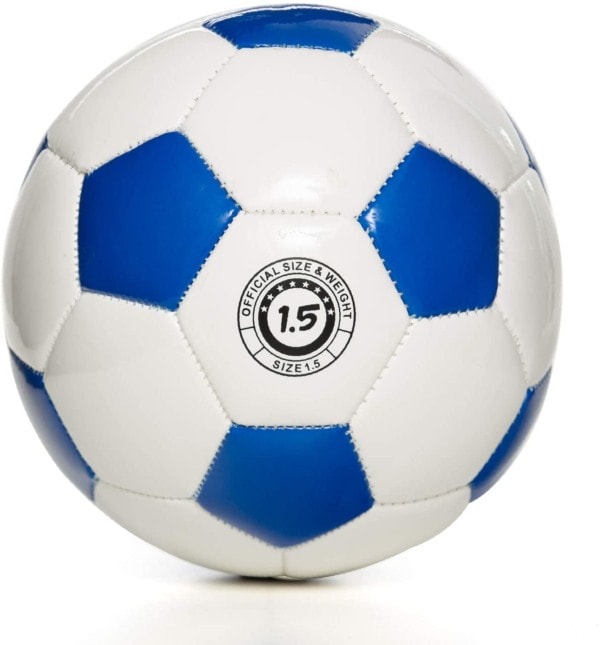 Mini soccer ball is one of our favorite toddler toys