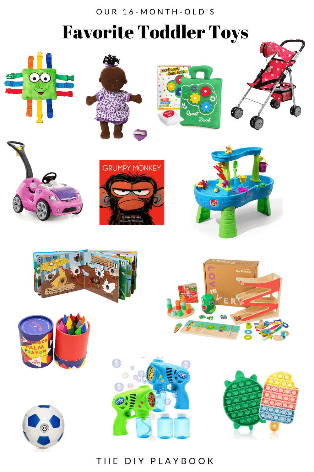 Our 16-month-old's favorite toddler toys