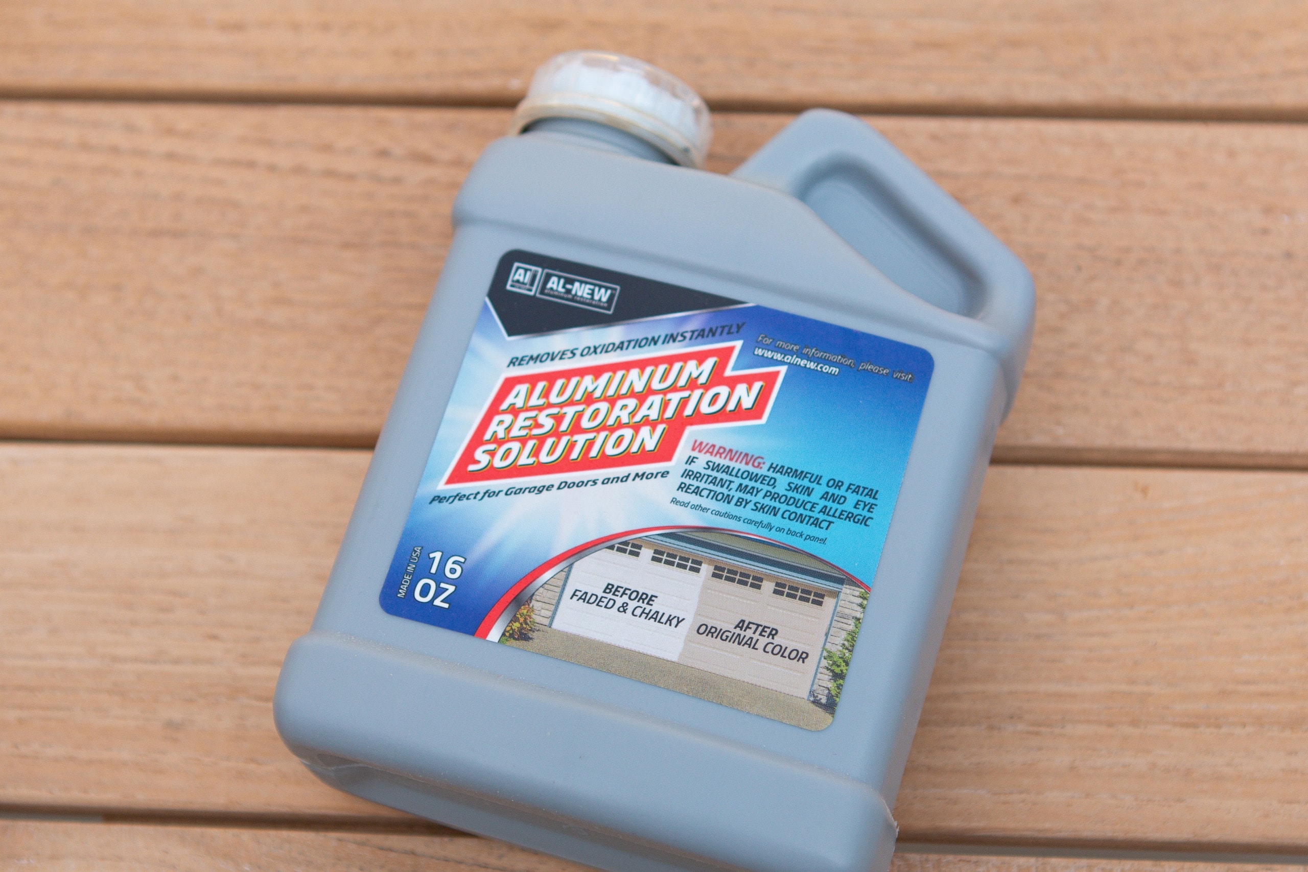 Aluminum cleaner for your grill