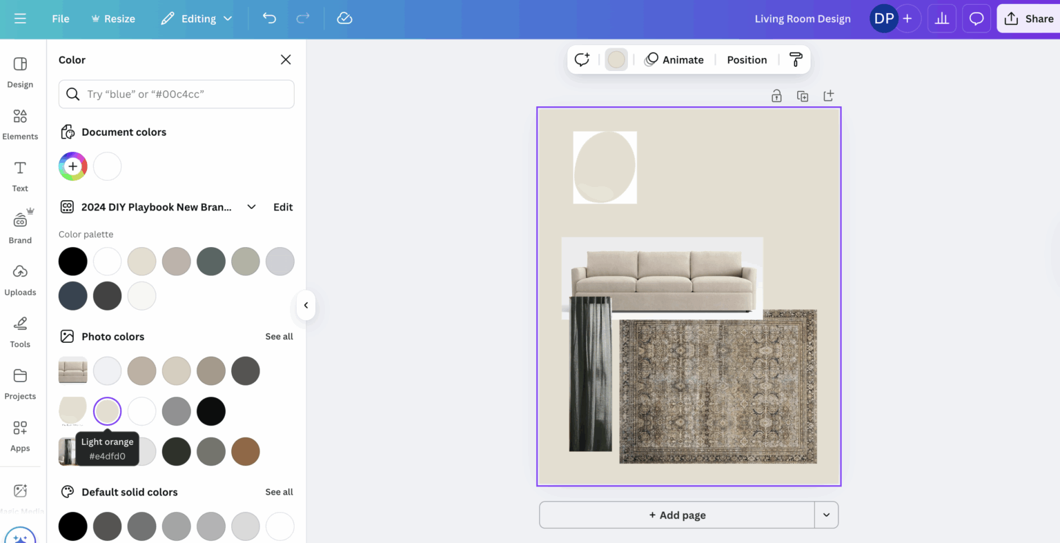 How To Make a Mood Board In Canva (Step-by-Step Tutorial)