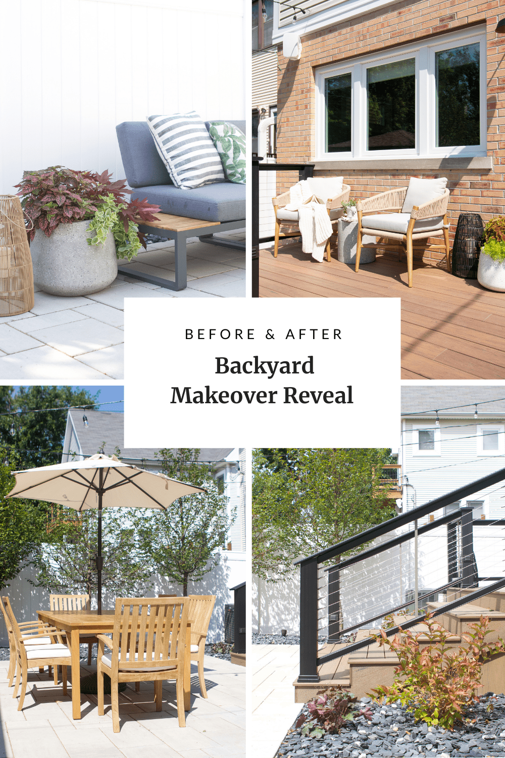 Our backyard makeover reveal