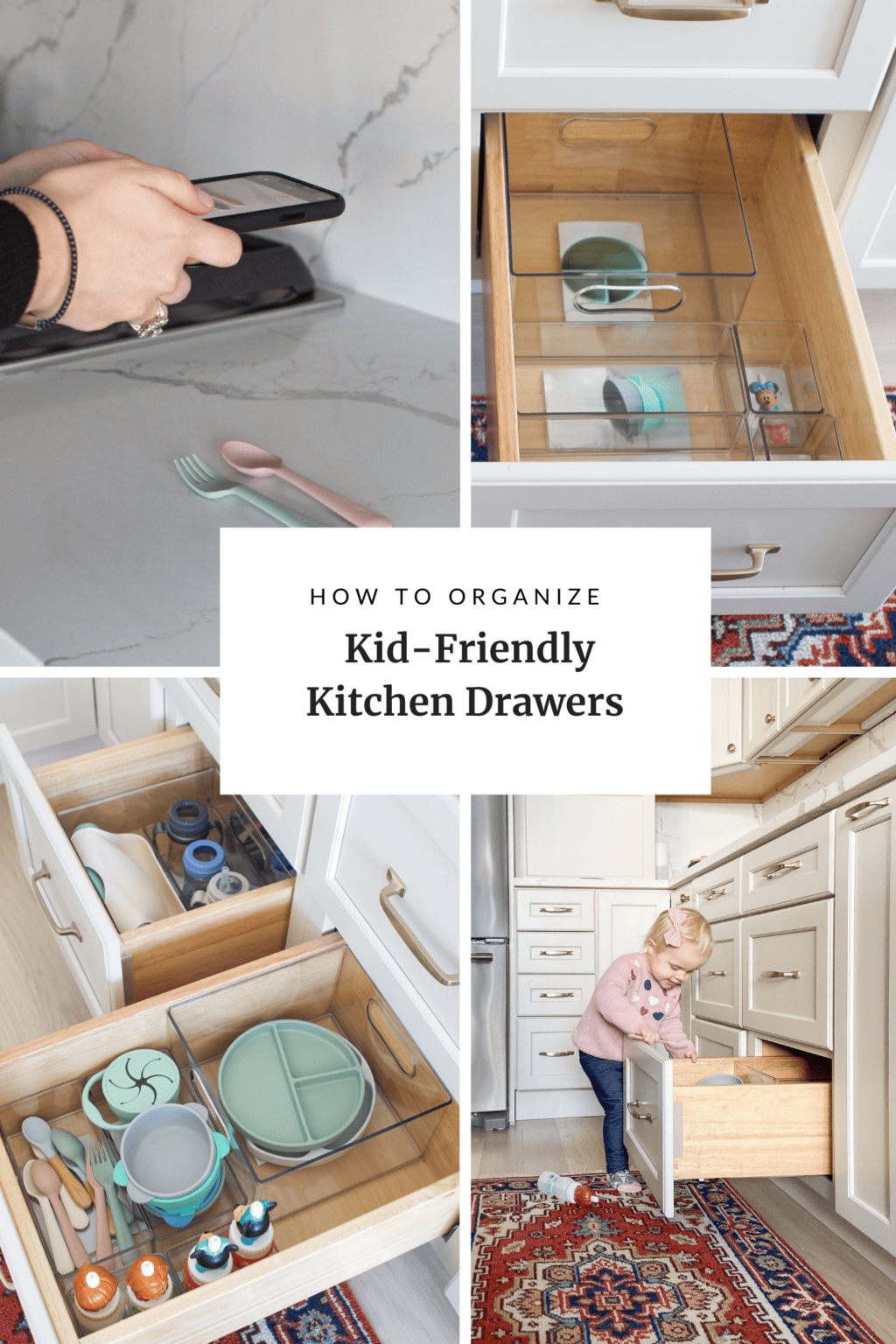 How to create kid-friendly kitchen drawers