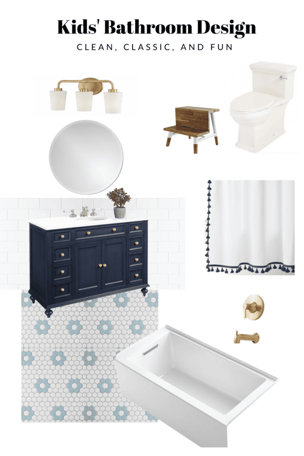 Kids' Bathroom Design Plan | The DIY Playbook