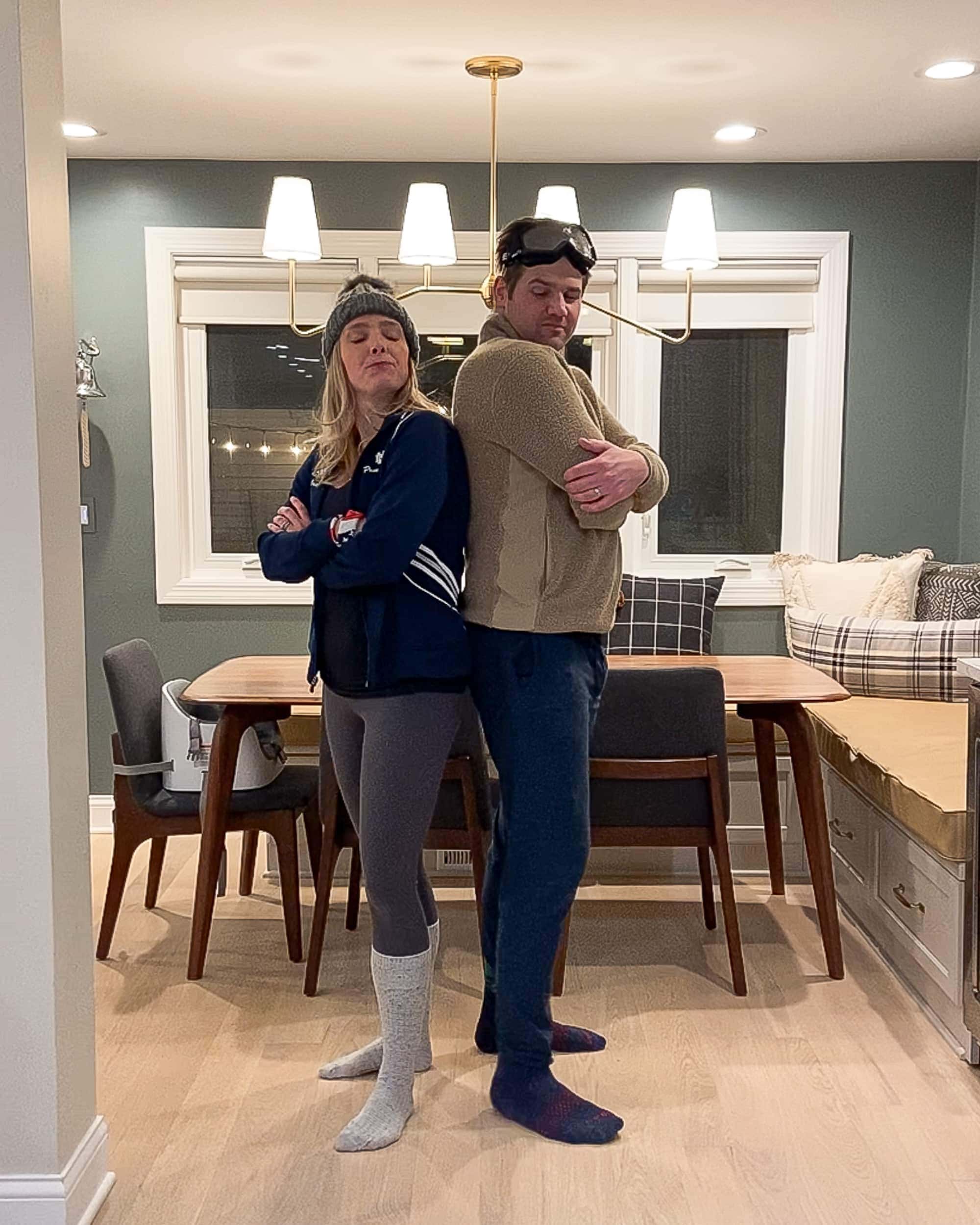 Our winter olympics date night in February 2022