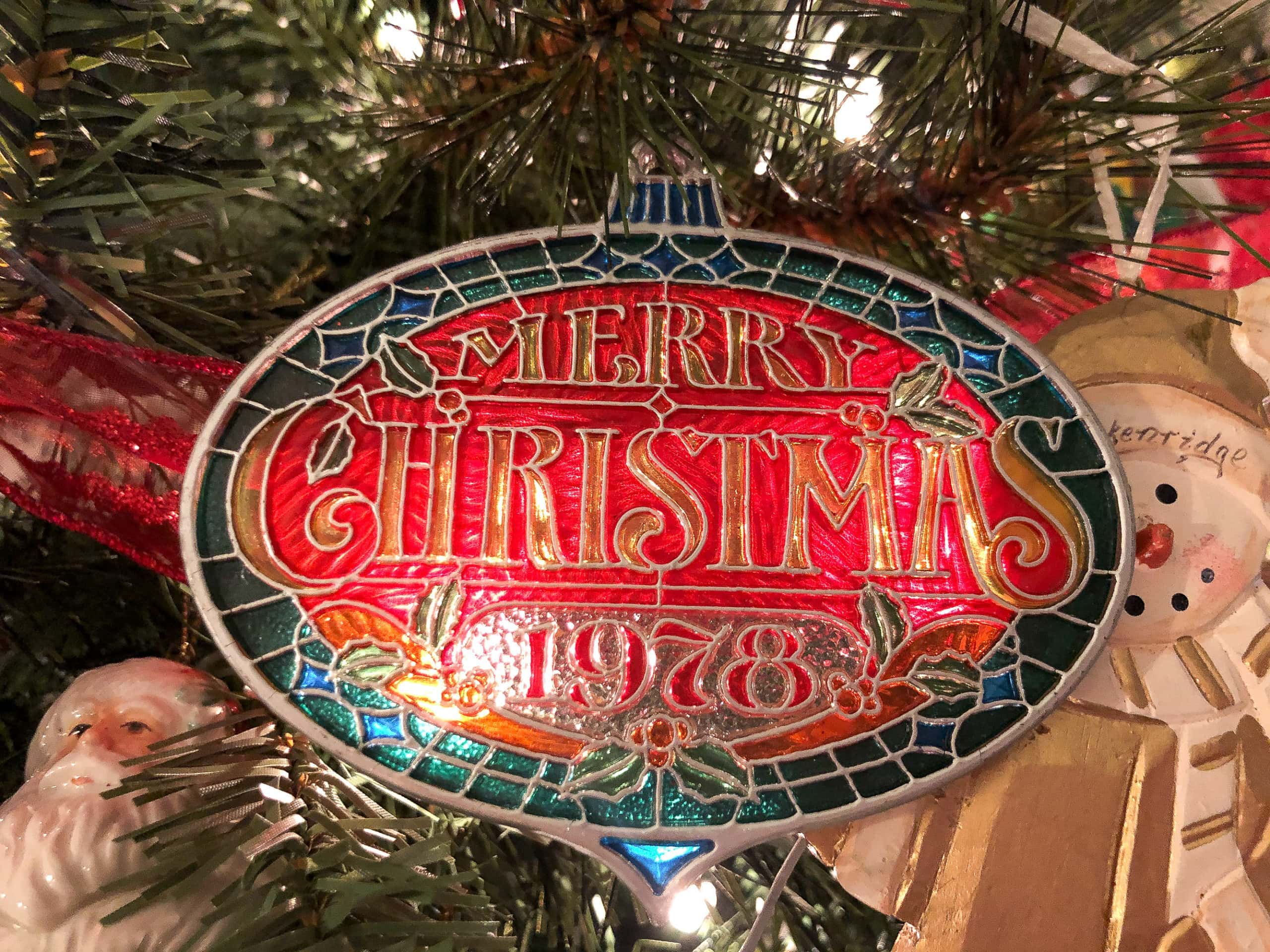 Ornament from 1978