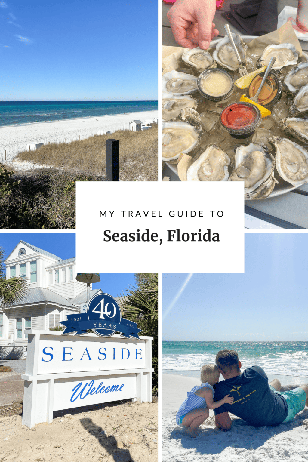 My travel guide to seaside florida