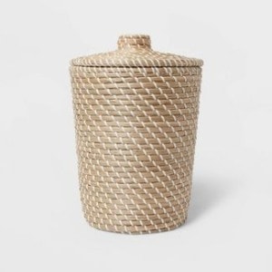 Woven Trash Can