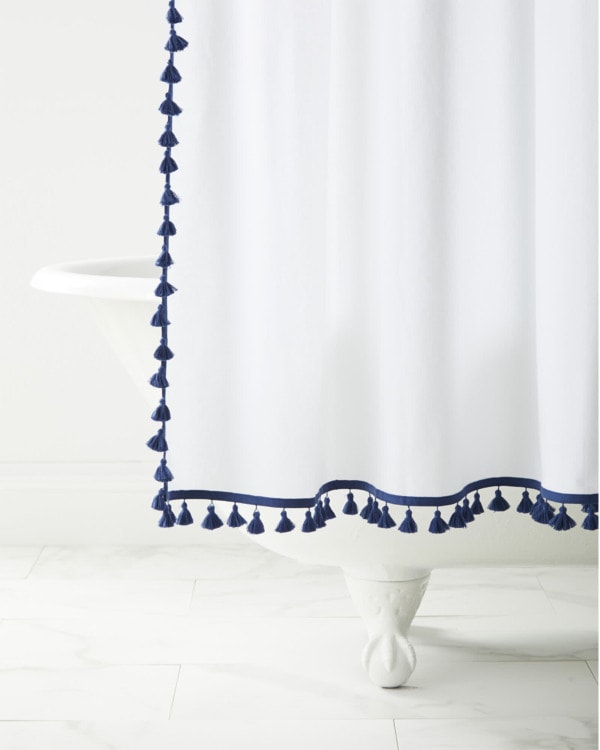 Tassel Shower Curtain