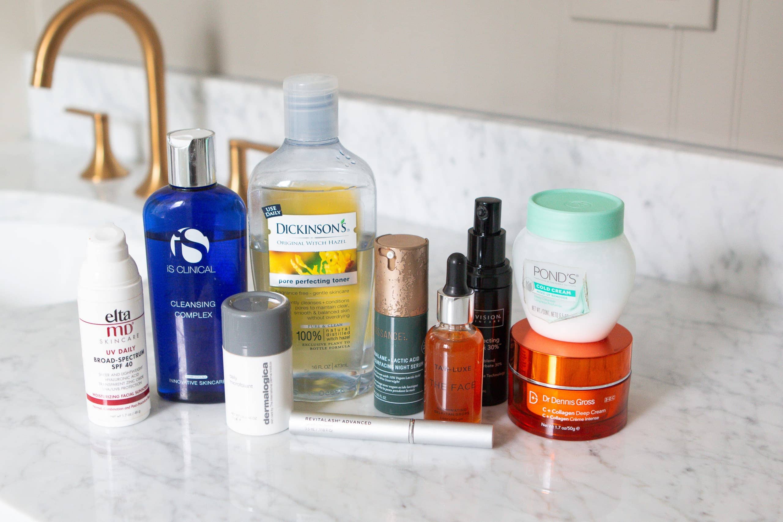 These are some of my skincare favorites for my dry and aging skin