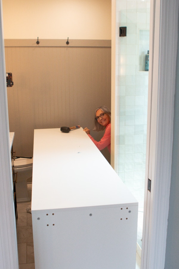 How to DIY a Built In Linen Cabinet | The DIY Playbook
