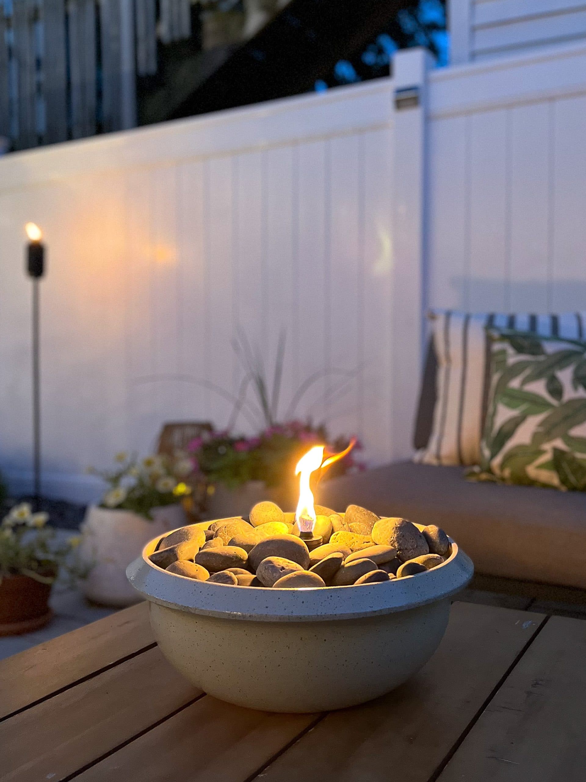 How to Make a DIY Tabletop Fire Pit, DIY Fire Pit Table
