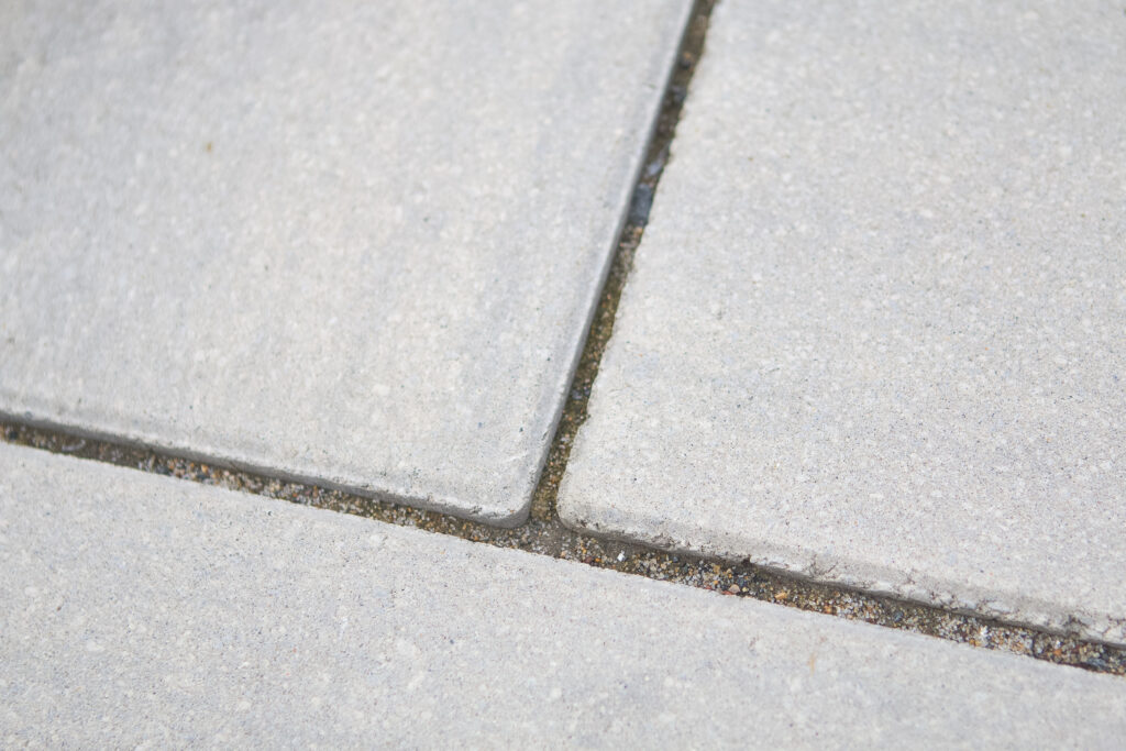 The material in between our paver stones