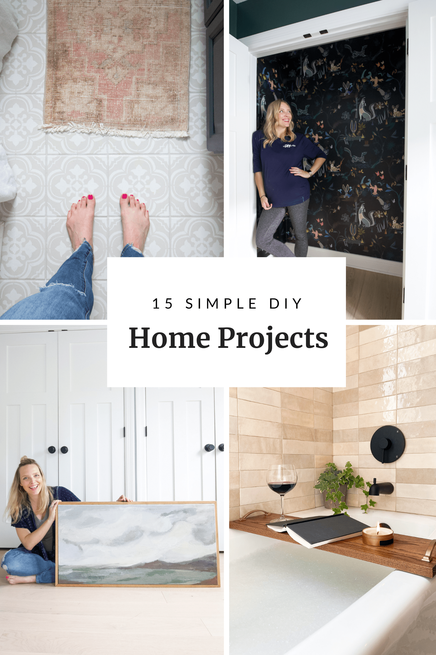 15 simple home projects that anyone can tackle
